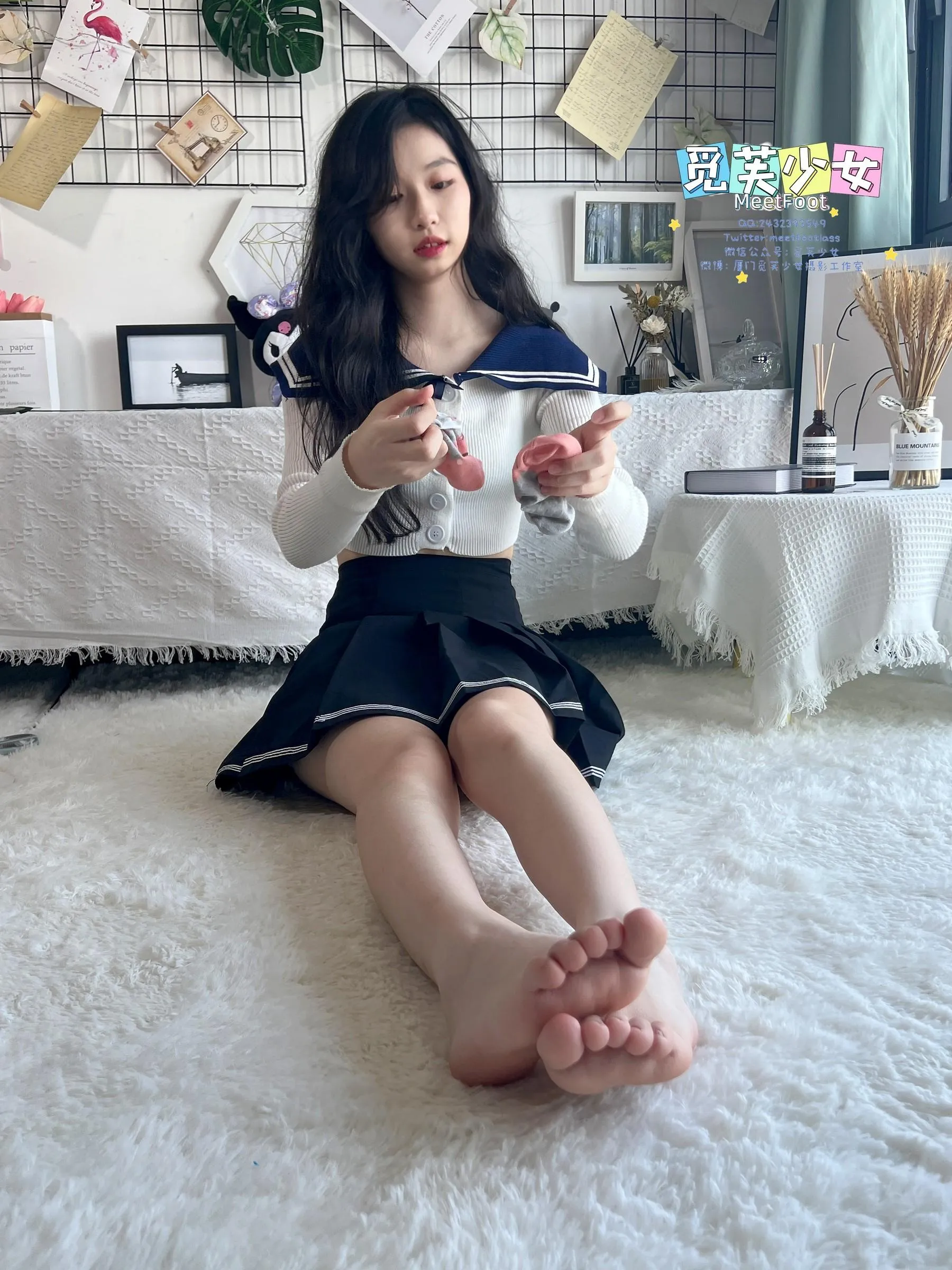 [觅芙少女]NO.018 JK短裙美少女-1 [105P]插图4